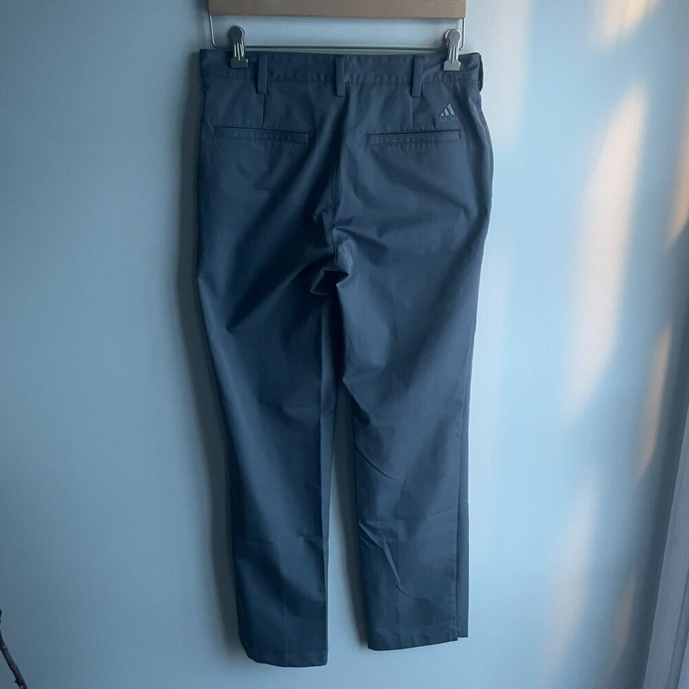Adidas Golf • Gray Water-Repellent 4-Way Stretch Tapered Pants Size 30x32 - Picture 5 of 8